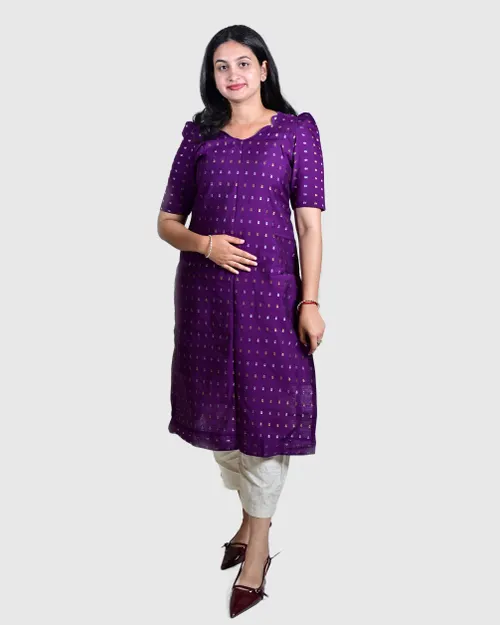 VIOLET KURTI